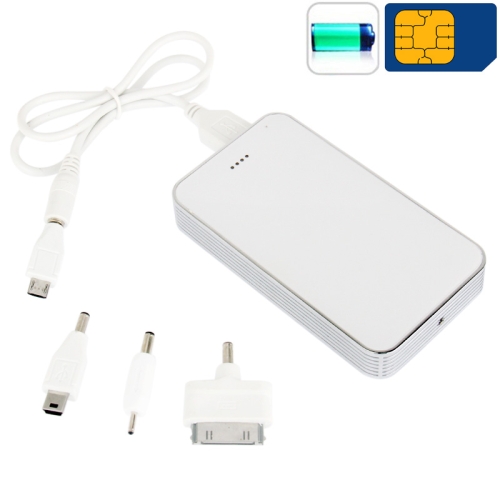 GSM 850 / 900 / 1800 / 1900MHz Security Locator / GPS Tracker with 5000mAh Power Bank